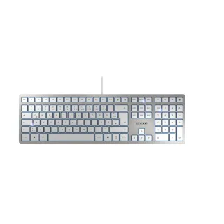 Cherry KC 6000 Slim silber | jk-1600de-1 | USB - DE