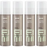 Wella Professionals Haargel EIMI Pearl Styler XXL 150ml Styling Gel mit starkem Halt & Glanz, Spar-Set, 4er-Pack