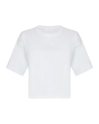 msch copenhagen - MSCHMoa Melea Tee Bright White - Gr. - S