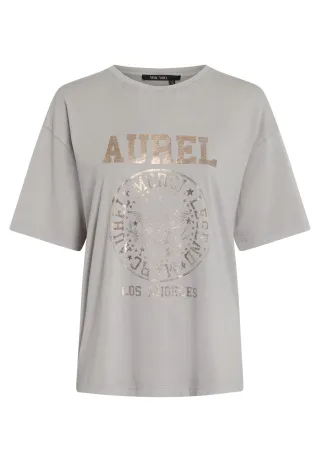 Marc Aurel - T-Shirt mit Folienprint light grey varied - Gr. - 36
