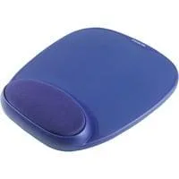 Mousepad mit Handballenauflage, Mauspad blau, Retail
