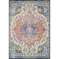 Livabliss Teppich RABAT, rechteckig, Höhe: 8 mm, Orient-Optik, Vintage Design, Boho Stil, Kurzflor, Wohnzimmer