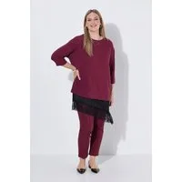 MIAMODA Minirock Satin-Rock A-Linie