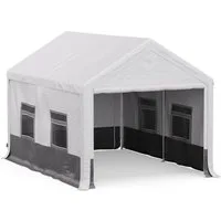 blumfeldt Pavillon PartyHaven 3x4, (Set), Garten PartyZelt Outdoor wetterfestes Stahl