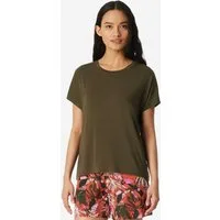 Schiesser Pyjamaoberteil Mix Relax Schlafshirt, Pyjama Shirt, Nachtshirt