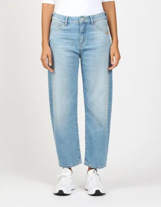 GANG Damen Jeans 94IDA - o-shape fit Jeans soft light blue