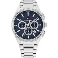 Tommy Hilfiger Multifunktionsuhr Sam 1792253, Quarzuhr, Armbanduhr, Herrenuhr, Edelstahlarmband, analog, Tag