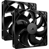 RS140 PWM, Gehäuselüfter schwarz, 2er Pack, 140 mm