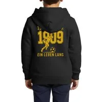 Spreadshirt Sweatjacke Dortmund Gründung 1909 Ein Leben Lang Kinder Premium Organic Zip Hoodi (1-tlg)