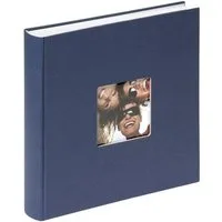Walther Fotoalbum Fun FA-208-L Buchalbum 30x30 blau