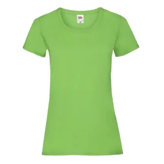 Fruit Of The Loom - T-Shirts mit kurzen Ärmeln - Damen (Hellgrün)