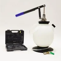 Bituxx Ölabsaugpumpe Getriebeöl Einfüllgerät mit Handpumpe 7.5L (MS-19595), robuste Handpumpe