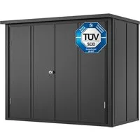 GFP Garten-Geräteschrank Gartenschrank Gerätehaus Geräteschuppen Franz 156x84x131 cm, BxT: 156x84 cm