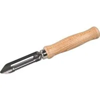FACKELMANN Küchenorganizer-Set Fackelmann Sparschäler 15 cm holz