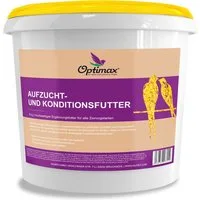 Optimax Kondition- und Aufzuchtfutter für Vögel - Eifutter für alle Ziervögel, Ergänzungsfutter für: Ziervogel