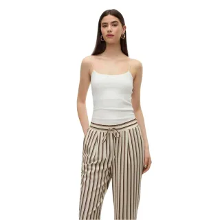 Vero Moda - Trägerhemd für Damen, Schmal, Spaghetti-Träger (Schneeweiß (Farbe))