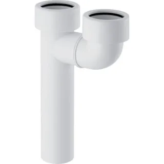 Geberit Ersatzteile T-Stück zweiteilig: d=40mm, weiß-alpin, 252275111 252275111