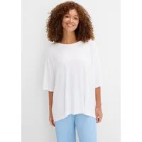 bonprix Oversize-Shirt oversize Passform, Halbarm-Design, aus Viskose und Elasthan