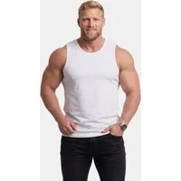 Men Plus T-Shirt Tanktop Basic Rundhals