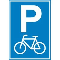 HB-Druck Hinweisschild Fahrrad Parkplatz Räder Abstellplatz Schild, wetterfest, stabil, UV-beständig, kratzfest