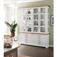 OTTO home Vitrine Melissa aus massiver Kiefer, FSC® zertifiziert, Breite 171 cm