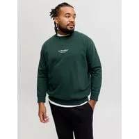 Jack & Jones PlusSize Sweatshirt JJESOHO SWEAT CREW NECK NOOS PLS Baumwollmischung, regular fit