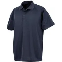 SPIRO Poloshirt Herren Performance Aircool Polo, Polyester eye-bird-Mesh