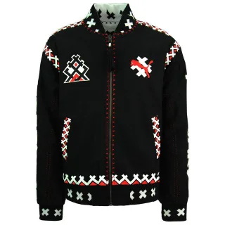 Puma x Jahnkoy Reversible Bomber Jacket Graphic Black Herren 596679 01
