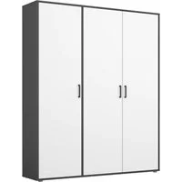rauch Kleiderschrank VOYAGER Garderobe Wäscheschrank Schlafzimmer (in 3 verschiedenen Ausstattungen BASIC/CLASSIC/PREMIUM) mit 2 modernen Griffvarianten, viel Stauraum MADE IN GERMANY