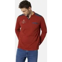 Babista Langarmshirt VELDALO im sportiven Serafino-Look
