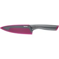 Tefal Kochmesser Fresh Kitchen, 15 cm, Klingen aus rostfreiem Stahl, Titan-Versiegelung, Klingenschutz
