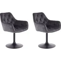 HELA Esszimmerstuhl BIRTE (Set, 2 St), Drehfunktion, als Einzelstuhl oder im 2er-Set