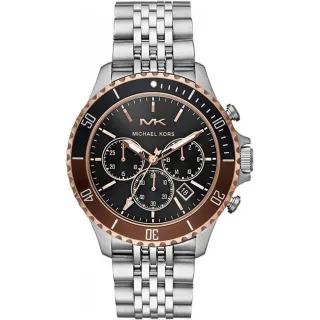 Stilvolle Michael Kors MK8725 Quarz-Chronographenuhr für Herren