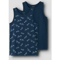 Name It Unterhemd NKMTANK TOP 2P TITAN SKATER NOOS (Set, 2-St)