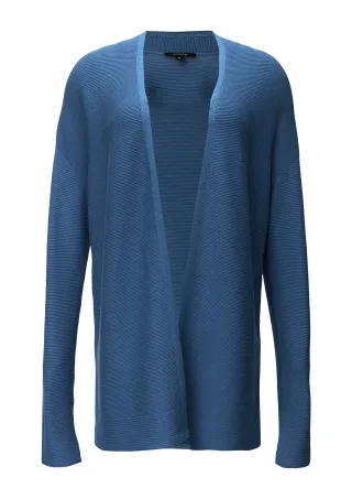 comma - Strickjacke blau - Gr. - 36