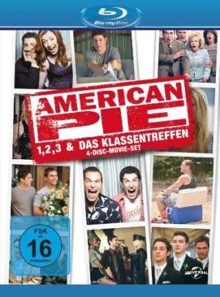 American Pie 1 2 3 & Das Klassentreffen [Blu-ray] [Limited Edition] [4 Blu-rays]
