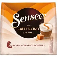 Philips Senseo Kaffee Cappuccino Caramel, 8 Pads