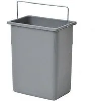 Hailo Einbaumülleimer Hailo Inneneimer 1094089 hellgrau 8,5 L 226 x 150 x 287 mm mit Henkel
