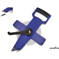 TRIZERATOP Rollbandmaß Bandmaß, Maßband, Glasfaser 50m, Rollbandmaß