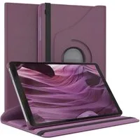 EAZY CASE Tablet-Hülle Rotation Case für Samsung Galaxy Tab A7 Lite 8,7 Zoll, Tablet-Hülle Bookstyle Case Fullcover Schutz Tasche Stehfunktion Lila