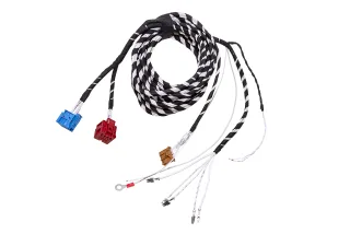 Original Kufatec Kabelsatz Kabelbaum Adapter Kabel schwenkbare Anhängerkupplung AHK - Zentralelektrik für Audi A8 4N