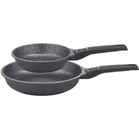 GSW Pfannen-Set Easy Click, Aluminiumguss (Set, 2-tlg., 1x Bratpfanne Ø 20 cm, 1x Bratpfanne Ø 28 cm), Induktion