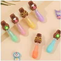 suebidou Marker Witzige Textmarker im Capybara Stil 6-Stk-Set, nachhaltig, kreativ