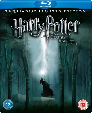 Harry Potter and the Deathly Hallows Part 1 - Limited Edition Triple Play Steelbook (Blu-ray + DVD + Digital Copy)[Region Free]