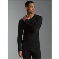 Trigema Longsleeve TRIGEMA Sportshirt aus Merinowolle (1-tlg)