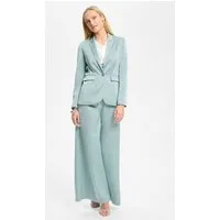 SWING Jackenblazer - Einknopf-Blazer aus Satin Taillierter Schnitt