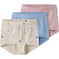 Name It Hipster NMFTIGHTS 3P PEYOTE HEARTS NOOS (Packung, 3-St)