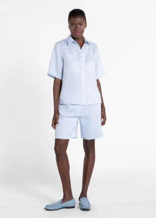 (THE MERCER) N.Y. - Bluse cielo blue - Gr. - 38