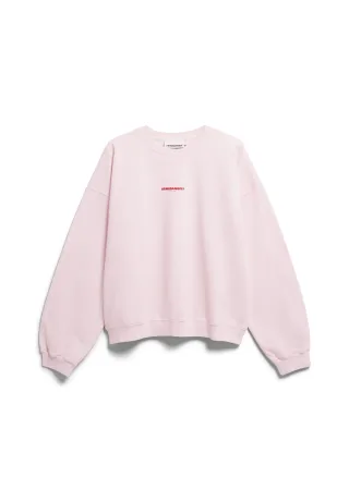 Armedangels - GMT DYE CREWNECK SWEAT pink mist - Gr. - M
