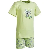 Erwin Müller Pyjama Kinder-Shorty Single-Jersey gemustert